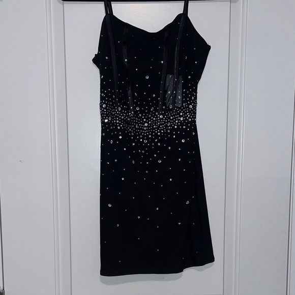privy Dresses & Skirts - Saved By The Dress Black Mini Dress